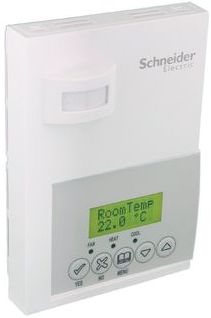 Prostorov termostat s idlem Schneider Electric SE7000, snen nklad na energii