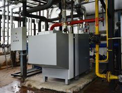 Stacionrn kondenzan kotel WOLF MGK-2 s vkonem 1000 kW m minimalizovanou instalan plochu, min. zastavn plocha pouhch 6,9 m2