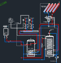 Obr. 3 Akumulátor pro plynový kondenzační kotel