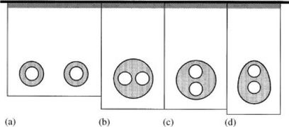Obrázek 1 – Možnosti uspořádání přívodního a vratného potrubí vč. dvou potrubí v jedné izolaci – systém nazývaný „DUO“ nebo „TWIN“