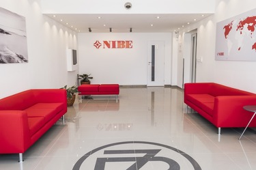 Nov showroom NIBE, ve kterm se bude konat 15. ervence 2016 Den otevench dve