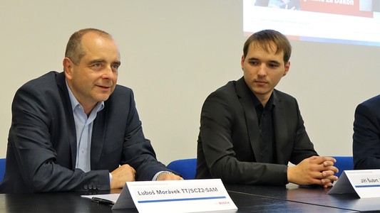 Obr. O obchodní rozvoj značky Dakon v rámci divize pečuje Ing. Luboš Morávek (vlevo). Jiří Šubrt (vpravo) je produktovým specialistou.