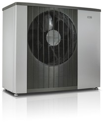 Tepelné čerpadlo NIBE F2120 systému vzduch-voda s výstupní teplotou topné vody až 65 °C vhodné i do nezateplených budov 