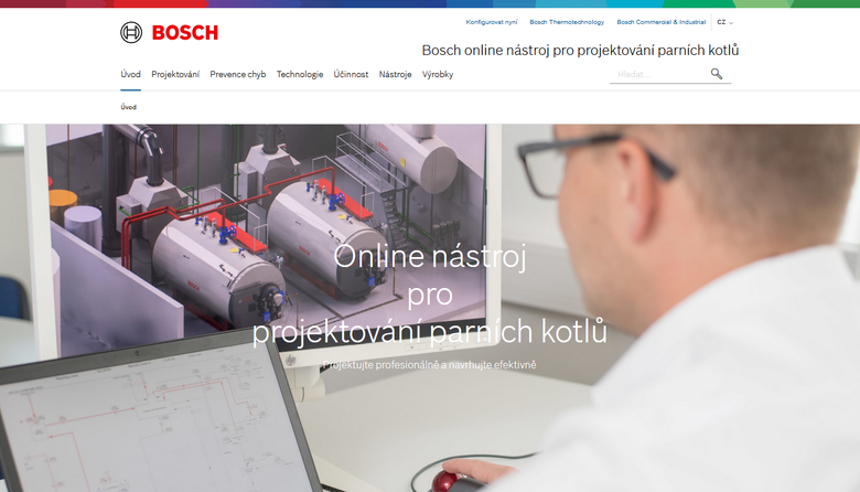 Obrázek 4: Online projekční podklady (Zdroj Bosch Termotechnika s.r.o.)