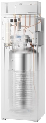 Průřez vnitřní jednotkou tepelného čerpadla Panasonic Aquarea EcoFleX