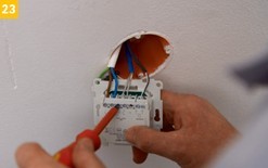 Pipojen topnho kabelu a idla k termostatu provd kvalifikovan elektrik, nvod k programovn termostat je piloen nebo si ho mete sthnout ze strnek produktu na internetu