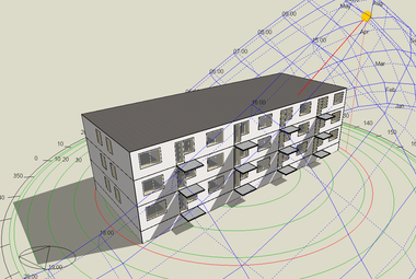 Obr. 2b Model 2 – model relnho objektu