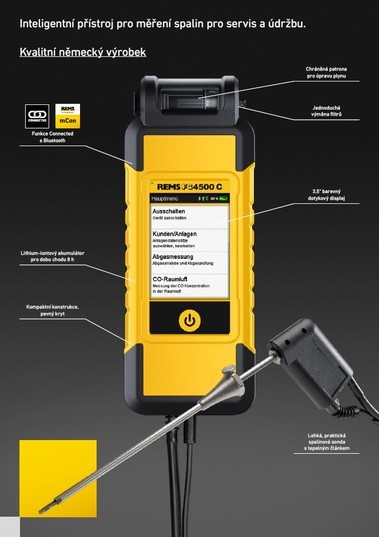 REMS FG4500 C – praktick, lehk, vkonn.