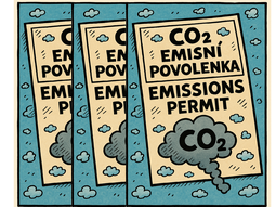 Jak velké zdražení vytápění plynem či uhlím přinesou emisní povolenky? Jednoduchý výpočet