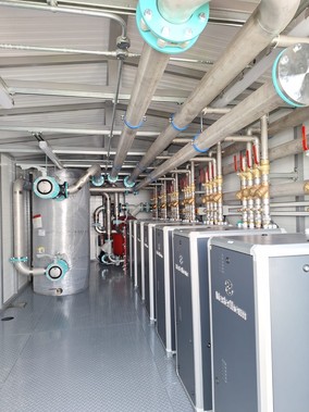 Obr. Konstrukce kontejneru je určena do venkovního prostředí a kontejner obsahuje vše potřebné.