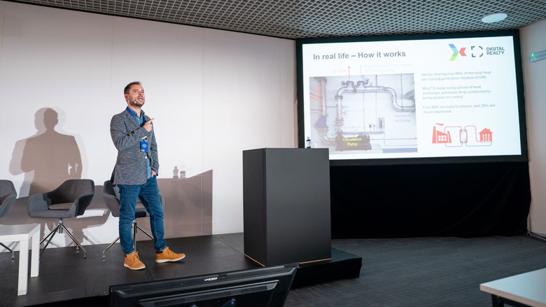 Manuel Vilaça na workshopu konference Průmyslová tepelná čerpadla 2025, foto © Zuzana Havlínová Manuel Vilaça na workshopu konference Průmyslová tepelná čerpadla 2025, foto © Zuzana Havlínová