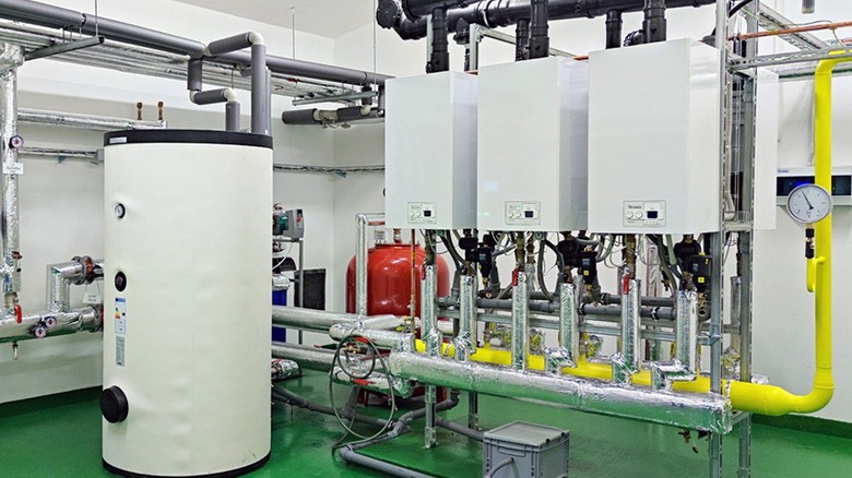 Ilustrační obrázek, kotelna Thermona Ilustrační obrázek, kotelna Thermona