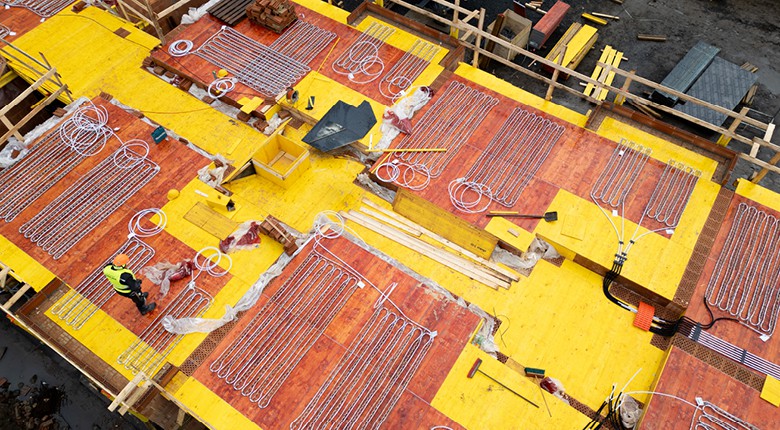 Efektivní vytápění a chlazení ukryté v konstrukci - Pipelife SLAB16