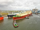 LNG terminál v nizozemském Eemshavenu, foto &copy; ČEZ a.s.