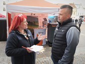 Ing. Dagmar Kopačková, TZB-info a Vít Štěpánek, Blaze Harmony. Zdroj: estav.tv