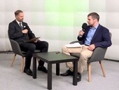 Jiří Zilvar, TZB-info a Martin Turek, innogy na veletrhu FOR ARCH 2026. Zdroj: estav.tv