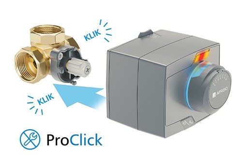 Rotan smovac ventil ARV a servopohon ARM ProClick