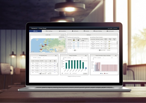 Řídicí systém Panasonic AC Smart Cloud šetří náklady