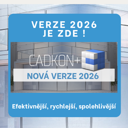 CADKON+ MEP 2026 je ZDE! Představujeme výběr hlavních novinek verze 2026