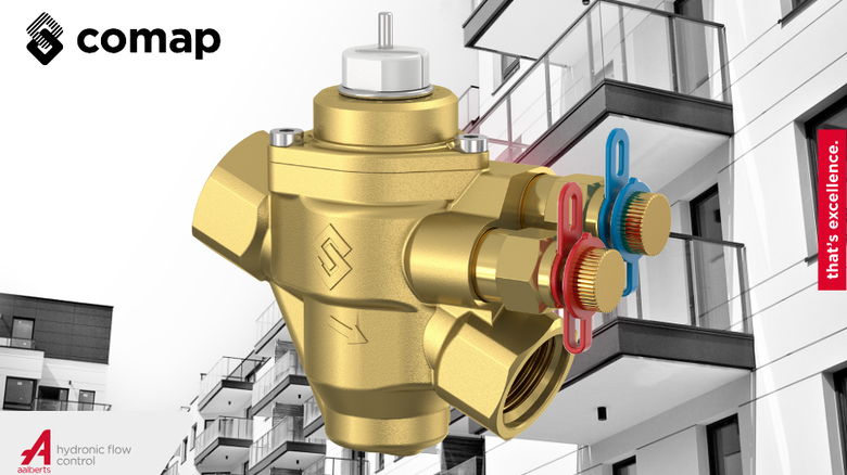 Nejnovější řešení hydronického vyvažování topných a chladicích soustav