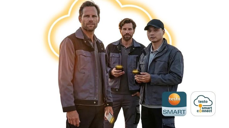 Testo Smart Connect - z aplikace do cloudu